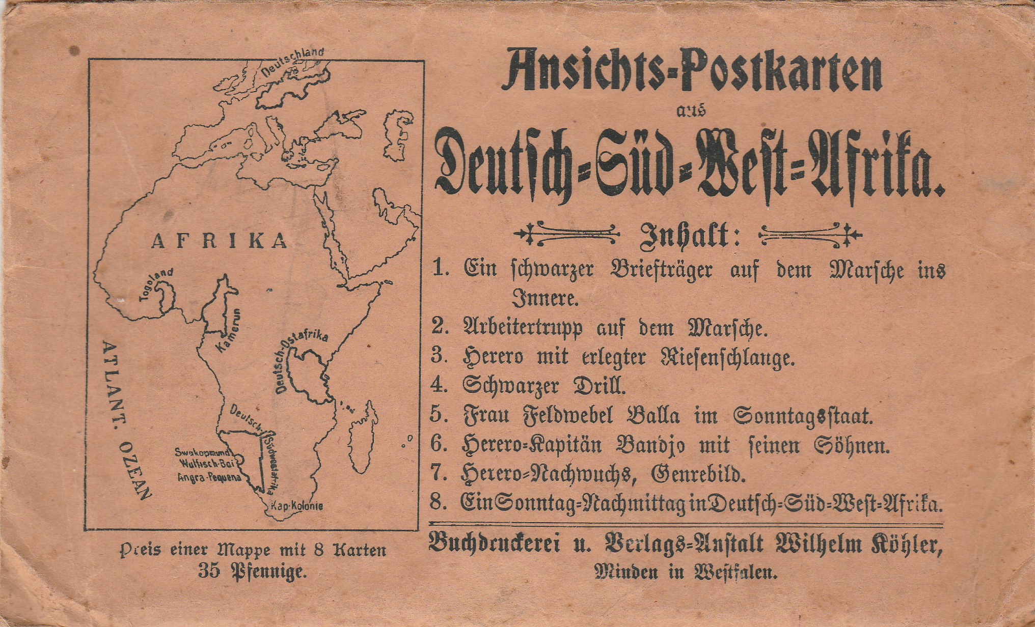 Ansichtkartenserie